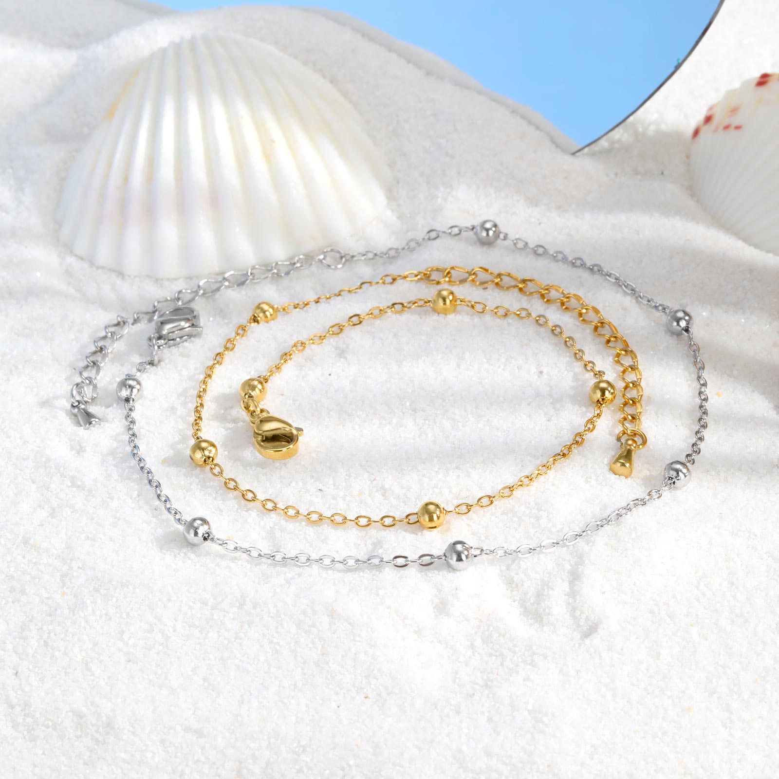 Bransoletka na kostkę z korali – Jc Jewelry & Watches Photos recenzja i cena